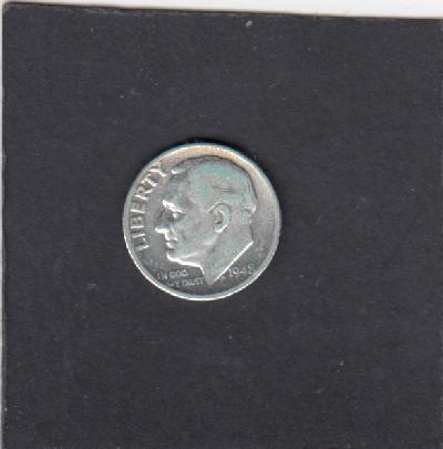 Beschrijving: 1 Dime ROOSEVELT